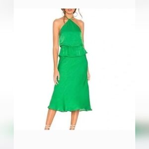 House of Harlow 1960 Green Midi Dress
